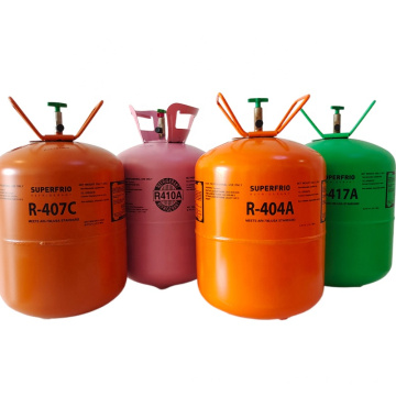 GAS REFRIGERANTE R404A PURILIDADE 99,9% da fábrica da China R32 R600A R22A R404A Gás de refrigerante R404A